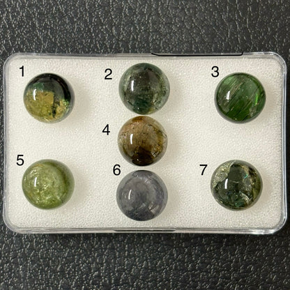 Tourmaline Round Cabochon, 4.56 ct – view 1 of 5