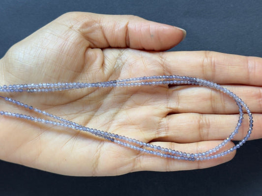 Discover the Captivating Beauty of Tanzanite Beads  - 43cm