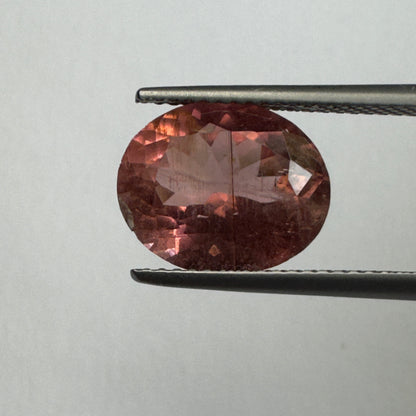 Pink Tourmaline Rectangular Loose Stone, 4.75 ct, 12.2x10 mm – view 1 of 3