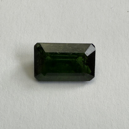 Green Tourmaline Rectangular Loose Stone, 7 ct, 14.3x9.3 mm – view 3 of 3