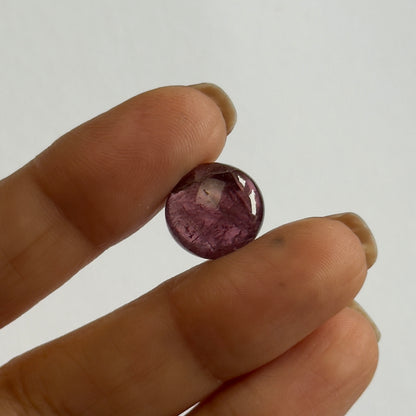 Purple Tourmaline Round Loose Stone, 7.05 ct – view 2 of 4
