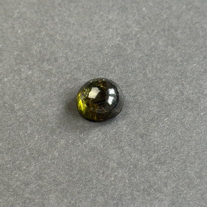 Green Tourmaline Round Cabochon, 10.4 ct – view 4 of 4