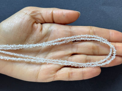 Gemstone Rondelle Beads, 60.69 ct, 1.99-3.76 mm, 43 cm – view 1 of 2