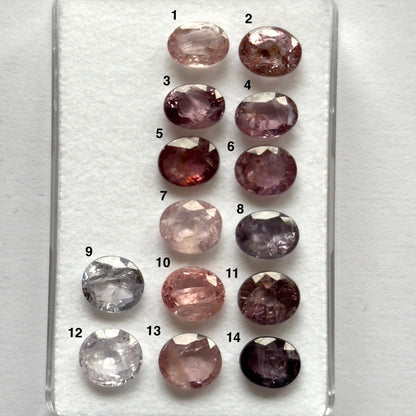 Clear Spinel Oval Faceted Loose Stone, 14 ct, 7.5-7.8 mm – view 1 of 2
