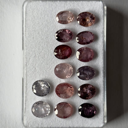 Clear Spinel Oval Faceted Loose Stone, 14 ct, 7.5-7.8 mm – view 2 of 2