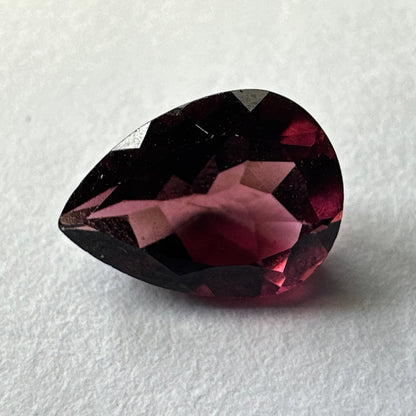 Red Tourmaline Loose Stone, 1.05 ct, 8.0x3.6 mm – view 1 of 3