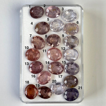 Spinel Oval Faceted Loose Stone, 42.15 ct, 7-7.5 mm – view 1 of 2