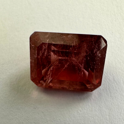 Pink Watermelon Tourmaline Rectangular Loose Stone, 3.74 ct, 9.8x7.6 mm – view 3 of 3