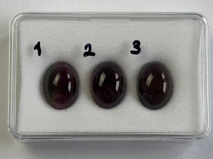 Pink Tourmaline Oval Cabochon, 25.23 ct, 14x10 mm – view 5 of 5
