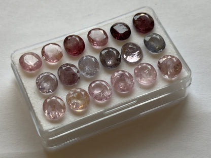 Multicolour Spinel Oval Faceted Loose Stone, 39.41 ct, 8.5-8.9 mm – view 3 of 3