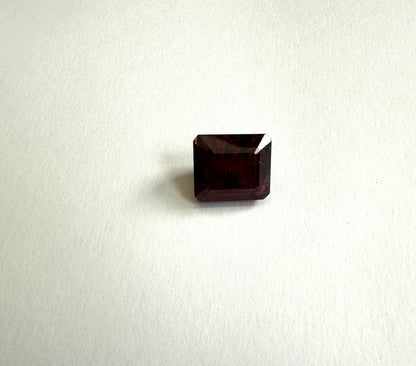 Purple Tourmaline Rectangular Loose Stone, 9.99 ct, 12.5x10.5 mm – view 3 of 3