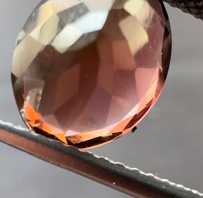 Orange Tourmaline Oval Loose Stone, 3.4 ct, 11x8.6 mm – view 2 of 3