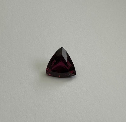 Red Tourmaline Triangular Loose Stone, 7.19 ct, 12.8x12.5 mm – view 1 of 3
