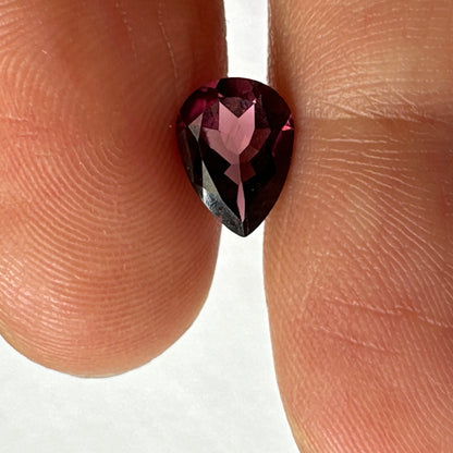 Red Tourmaline Loose Stone, 1.05 ct, 8.0x3.6 mm – view 3 of 3