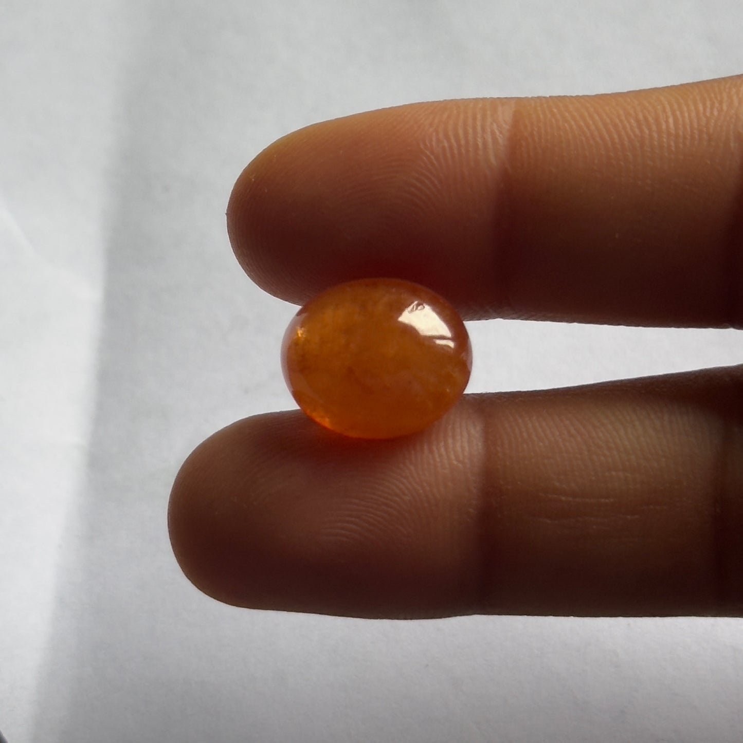 Fanta-Mandarin Garnet  captures light and admiration with every glance -11,53cts
