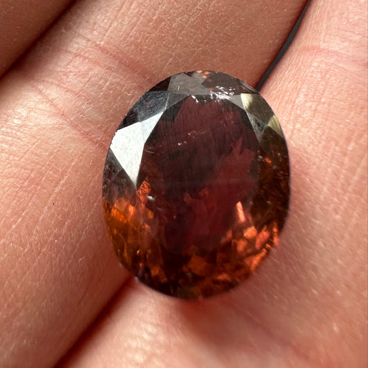 Tourmaline, 10.95 cts, 15.8x 12.2x 7.5 mm, Oval