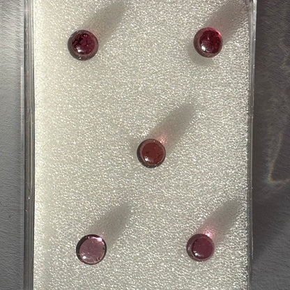 Purple Ruby Round Cabochon – view 3 of 4