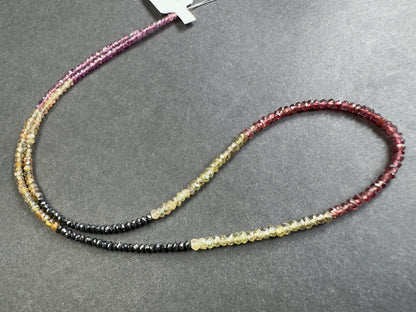 Pink Tourmaline Rondelle Beads, 33.97 ct, 41 cm – view 1 of 3