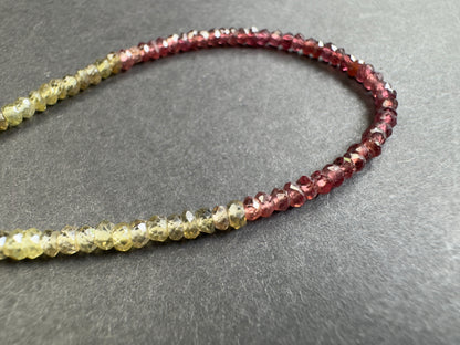 Pink Tourmaline Rondelle Beads, 33.97 ct, 41 cm – view 2 of 3
