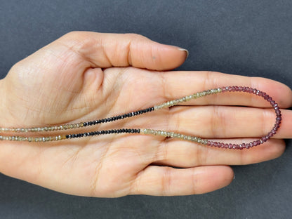 Pink Tourmaline Rondelle Beads, 33.97 ct, 41 cm – view 3 of 3