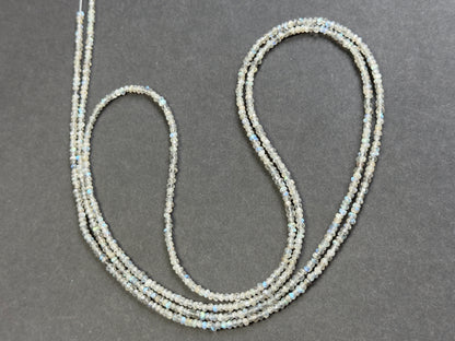 Grey Opal Rondelle Beads, 68.93 ct, 103 cm – view 1 of 2
