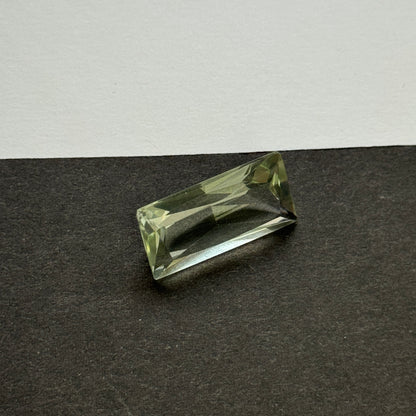 Green Amethyst Rectangular Loose Stone, 17.60 ct, 24.1x12.2 mm – view 5 of 6
