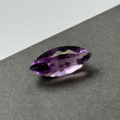 Purple Amethyst Loose Stone, 14.92 ct, 26.3x11.9 mm – view 5 of 5