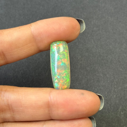 Yellow Opal Rectangular Cabochon, 9.15 ct, 24.1x9.4 mm – view 2 of 5