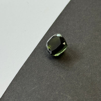 Green Tourmaline Cushion Loose Stone, 10.30 ct, 11.9x11.9 mm – view 5 of 5