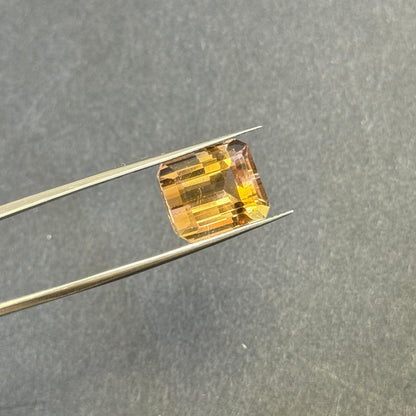 Purple Ametrine Loose Stone, 9.23 ct, 13.2x11.1 mm – view 1 of 5