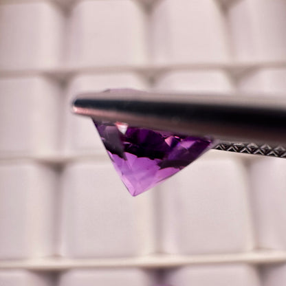 Purple Amethyst Round Loose Stone, 1.72 ct – view 4 of 12
