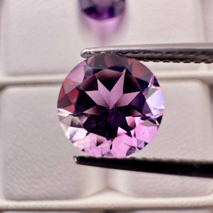 Purple Amethyst Round Loose Stone, 1.72 ct – view 9 of 12