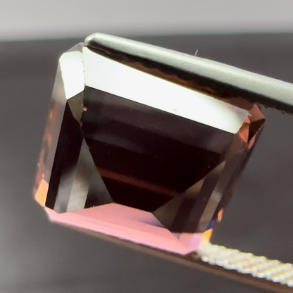 Purple Tourmaline Rectangular Loose Stone, 5.19 ct, 10.2x9.2 mm – view 3 of 3