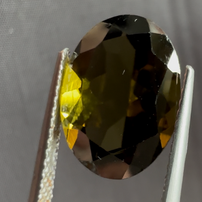 Green Tourmaline Oval Loose Stone, 5.72 ct, 14x10 mm – view 1 of 3