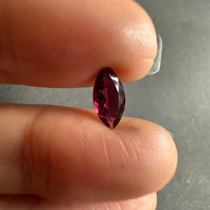 Red Tourmaline Marquise Loose Stone, 0.96 ct, 9.8x5 mm – view 3 of 3
