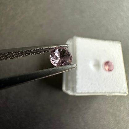 Pink Tourmaline Round Faceted Loose Stone Pair, 0.97 ct – view 2 of 4