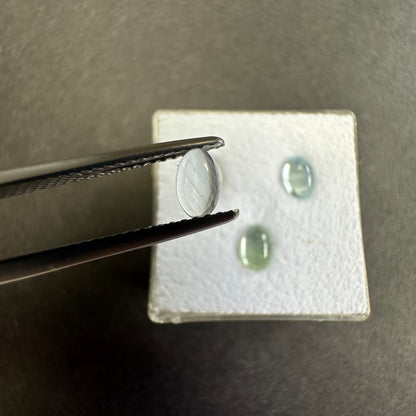 Blue Aquamarine Oval Cabochon, 1 ct – view 2 of 4