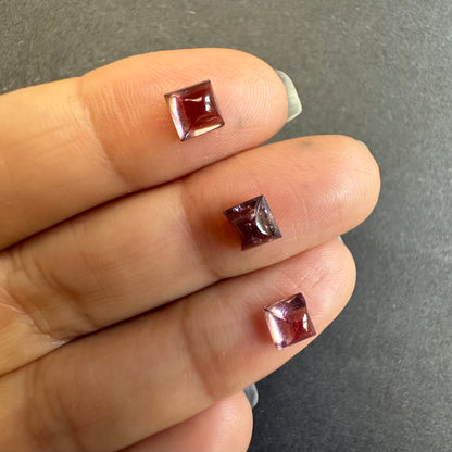 Pink Tourmaline Square Loose Stone – view 1 of 5