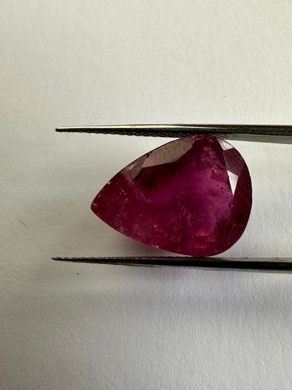 Pink Tourmaline Loose Stone, 12.08 ct, 16.4x12.4 mm – view 3 of 3