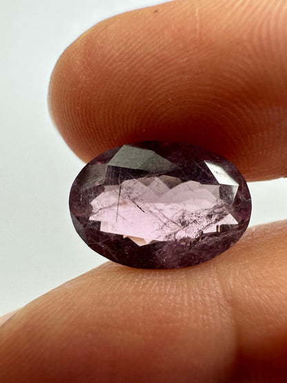 Purple Tourmaline Oval Loose Stone, 5.50 ct, 14.4x10.2 mm – view 1 of 3