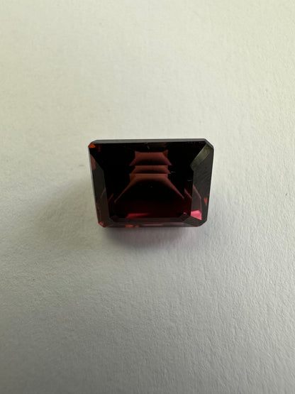 Purple Tourmaline Rectangular Loose Stone, 6.44 ct, 10.9x8.9 mm – view 3 of 3