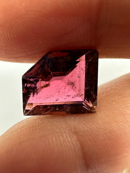 Peach Tourmaline Fancy Loose Stone, 6.20 ct, 11.9x10.3 mm – view 1 of 3