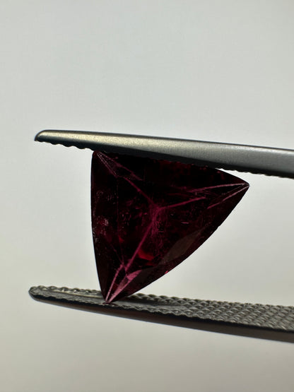 Purple Tourmaline Trillion Loose Stone, 2.84 ct, 12.4x9.3 mm – view 2 of 3