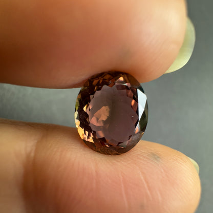 Pink Tourmaline Oval Loose Stone, 3.97 ct, 10.7x9.23 mm – view 3 of 3