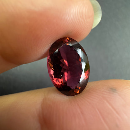 Red Tourmaline Oval Loose Stone, 5 ct, 13.86x9.60 mm – view 2 of 3