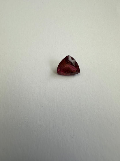 Pink Tourmaline Triangular Loose Stone, 5.12 ct, 11x12 mm – view 3 of 3