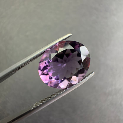 Purple Tourmaline Oval Loose Stone, 5.03 ct, 12.9x10.8 mm – view 2 of 3