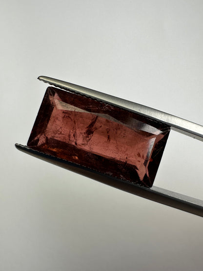 Purple Tourmaline Rectangular Loose Stone, 11.33 ct, 19.3x9.1 mm – view 1 of 3