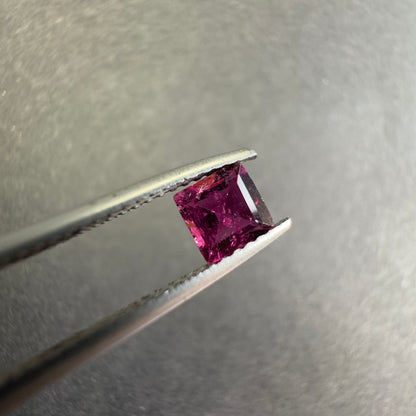 Purple Tourmaline Square Loose Stone, 0.55 ct – view 1 of 3