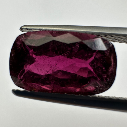 Purple Tourmaline Oval Loose Stone, 4.68 ct, 12.9x7.5 mm – view 2 of 2
